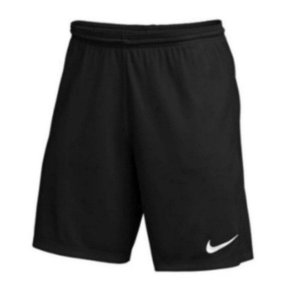NWT Nike Black Dry Park III Knit Soccer Shorts Size Large